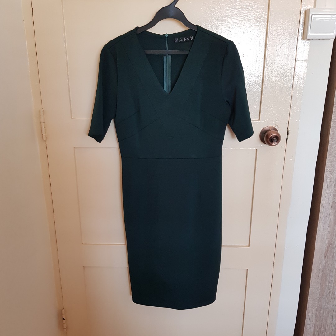 forest green dress australia