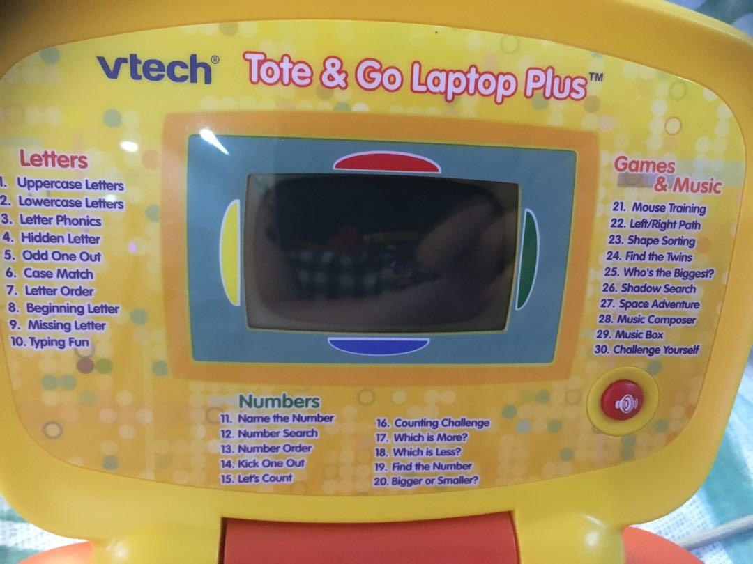 vtech tote and go laptop plus