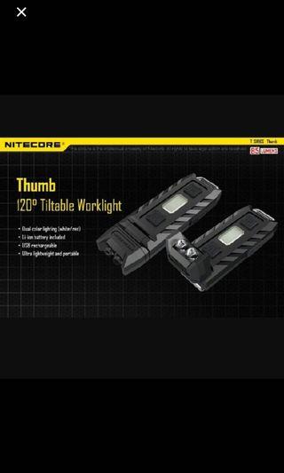 Nitecore thumblight