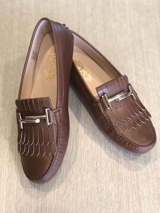 (Authentic) TODS WOMEN GOMMINO LOAFERS SHOES -BROWN