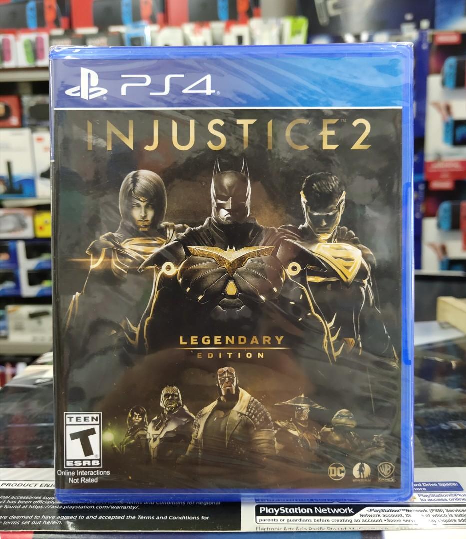 injustice 2 legendary edition ps4
