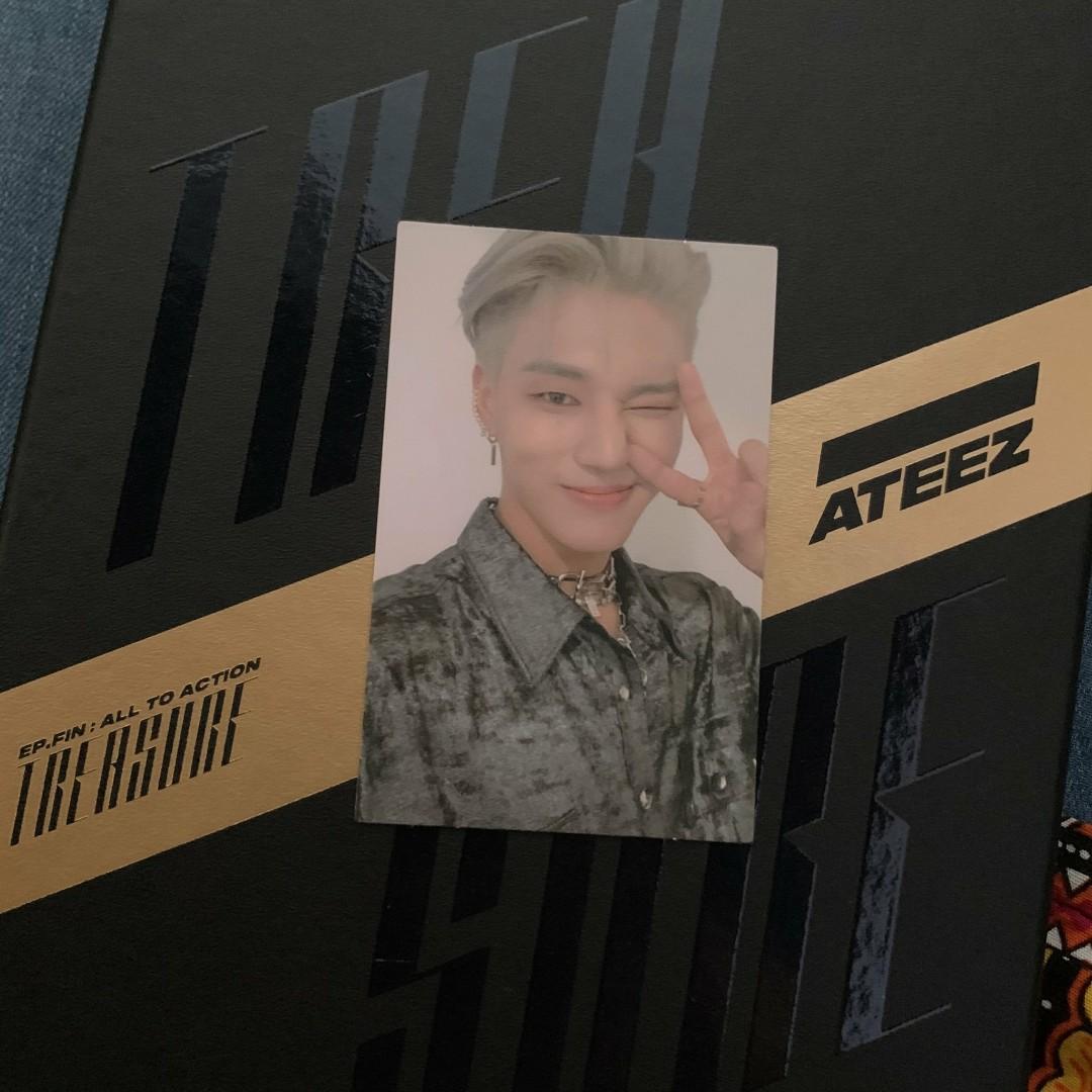 ATEEZ トレカ all to action ウヨン Wooyoung MMT wtb/lf ] ateez wooyoung Z VER & A VER. all to action pc, Toys