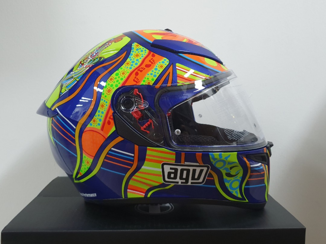 AGV K 3 SV Five Continents Motorcycles Motorcycle Apparel on