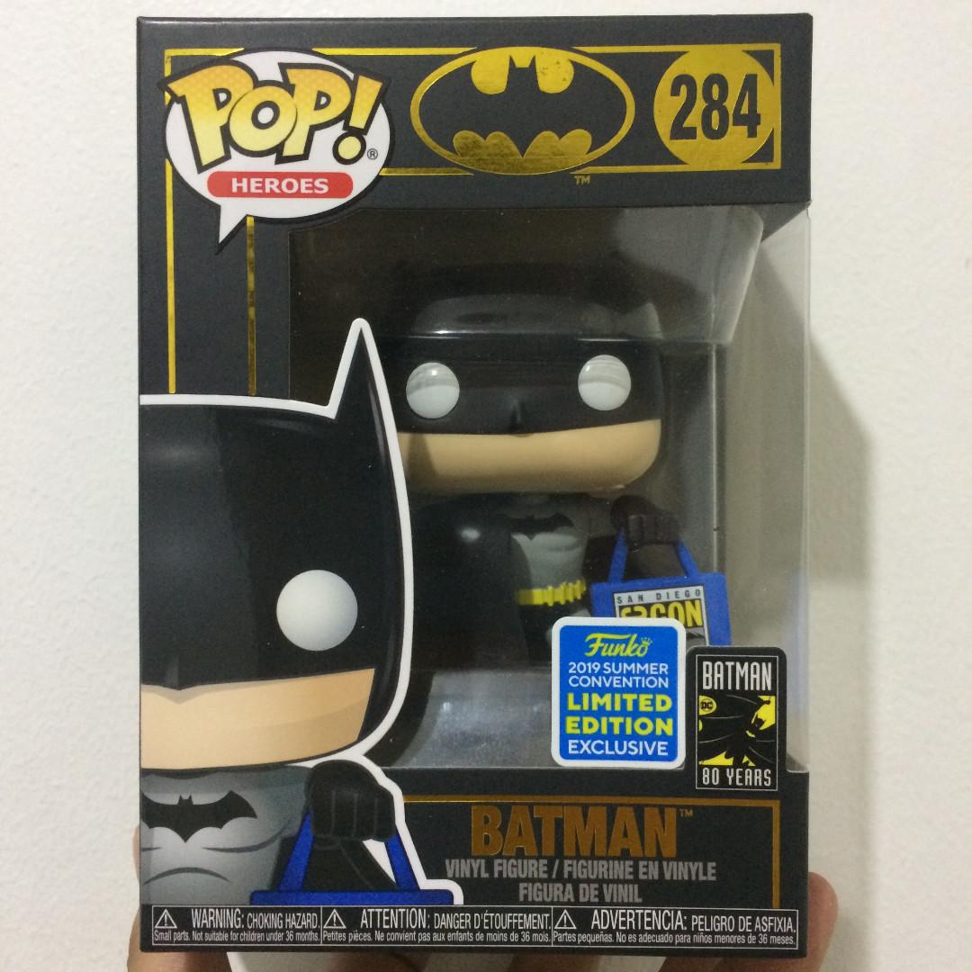 Batman SDCC Bag (Category: Designer & Blind Box Toys) located in Manila. Submitted by jaycyne.lorzano (Listing ID 257408815, Image 1). Description: Batman with SDCC Bag Funko Shop Exclusive No local release Good item for Batman collectors.