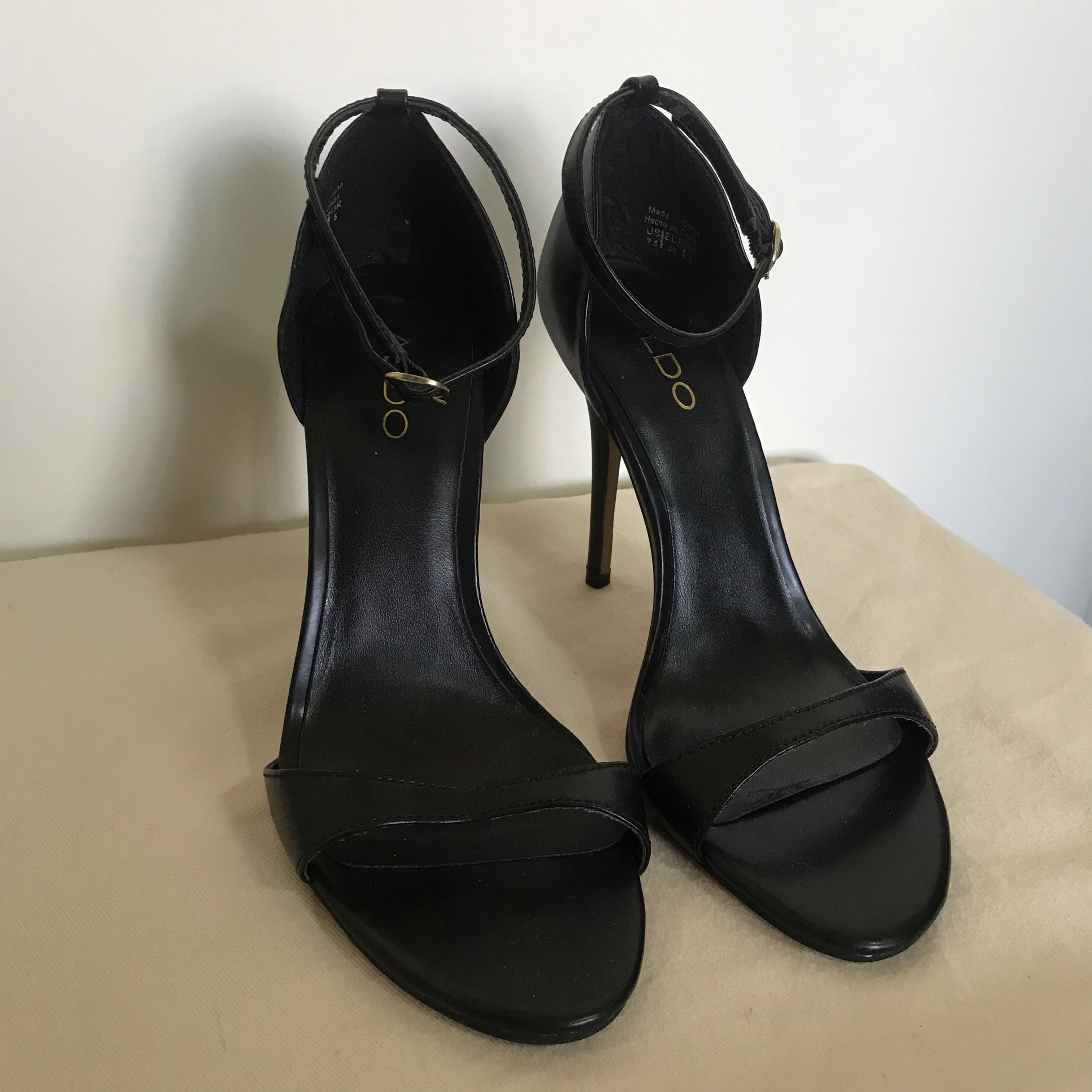 Black Heels (Aldo: Clarice model), Women's Fashion, Footwear, Heels on ...