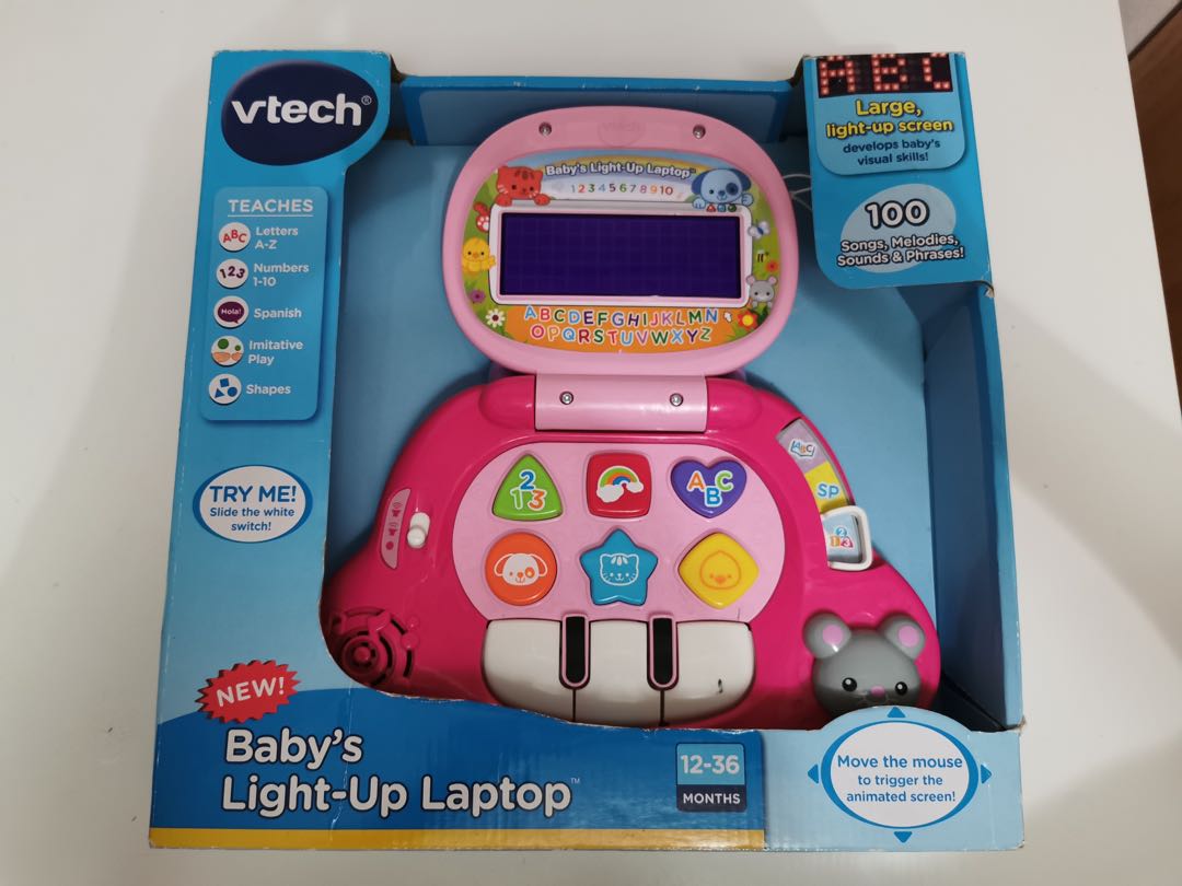vtech baby light up laptop