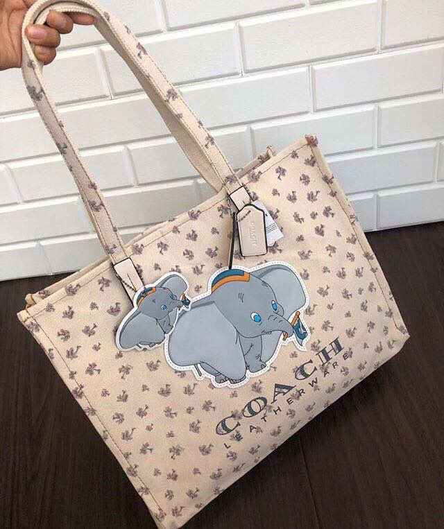 Disney Collection Tote Coach Beige In Cotton 16166347 53 OFF