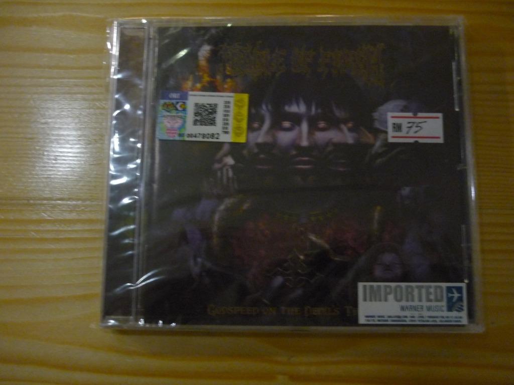 Cradle Of Filth Godspeed On The Devil S Thunder Cd Music Media Cd S Dvd S Other Media On Carousell