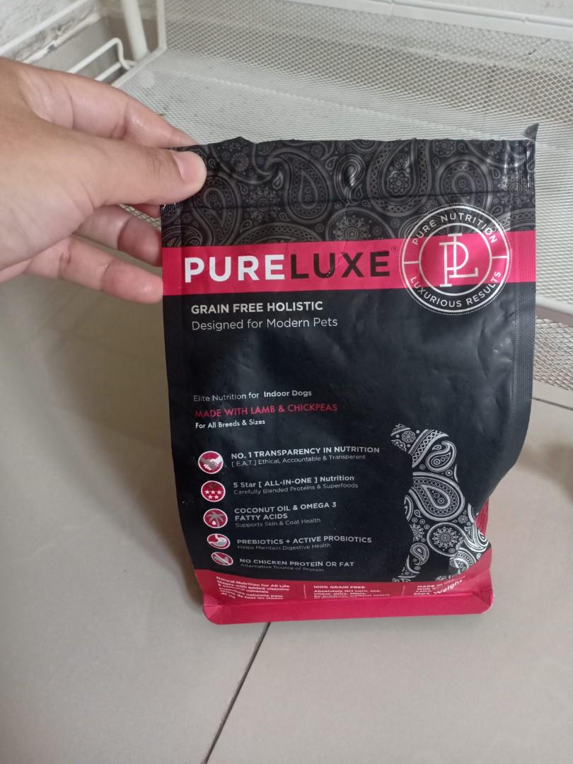 Dog Food Pure Luxe Perlengkapan Hewan Makanan Hewan Di Carousell