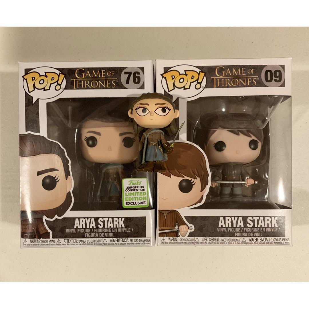 Funko Pop Game of Thrones Arya Stark Set Hobbies Toys Toys
