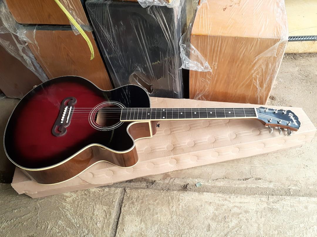 Gitar Akustik Jumbo Music Media Instruments On Carousell