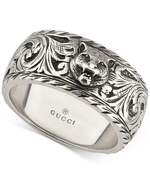 Gucci Lion Ring steal Men s Fashion Watches Accessories Jewelry on Carousell