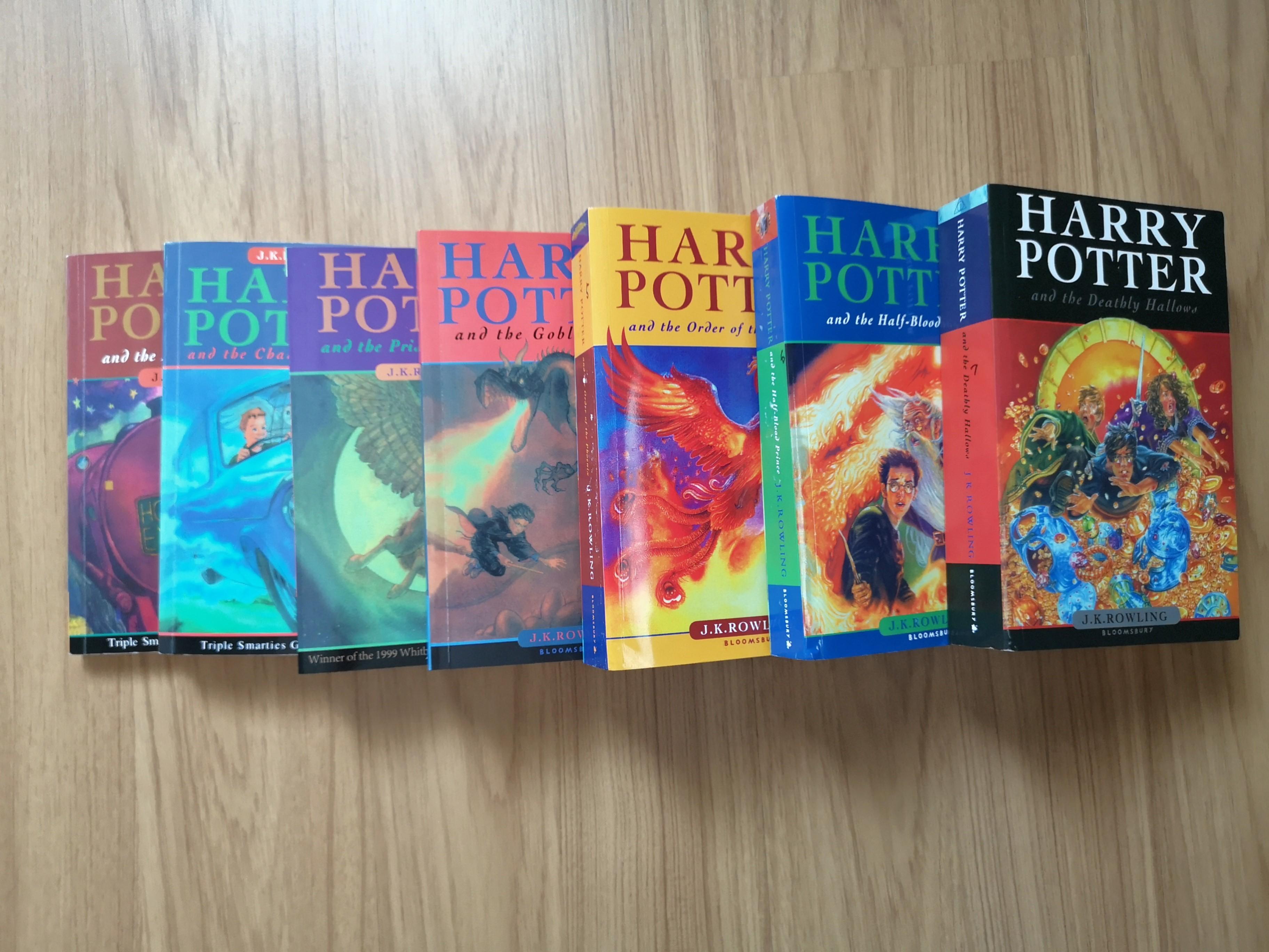 All Seven Harry Potter Books – Harry Potter Book List – FNYZSP
