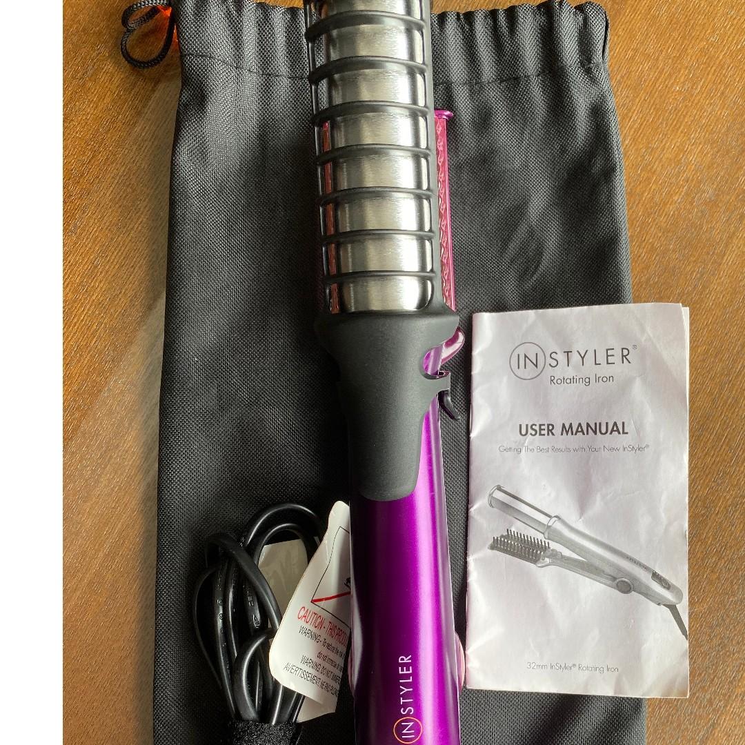 Instyler 32mm rotating top iron