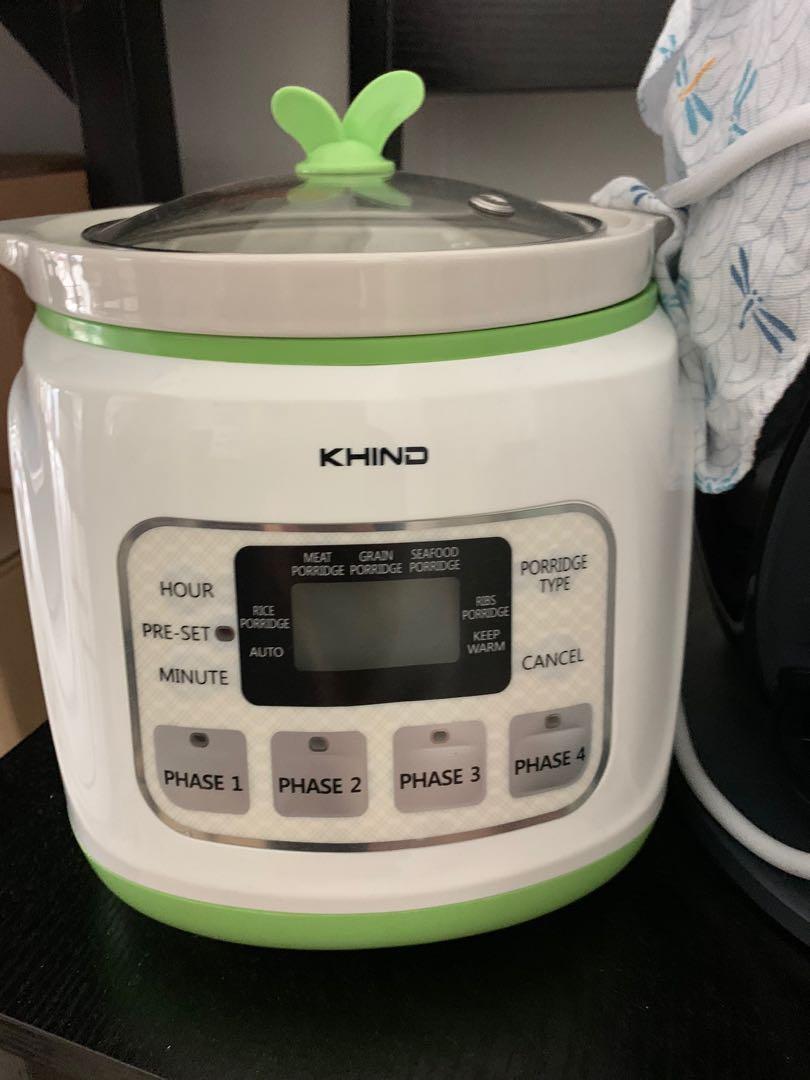 How to use khind baby porridge cooker best sale