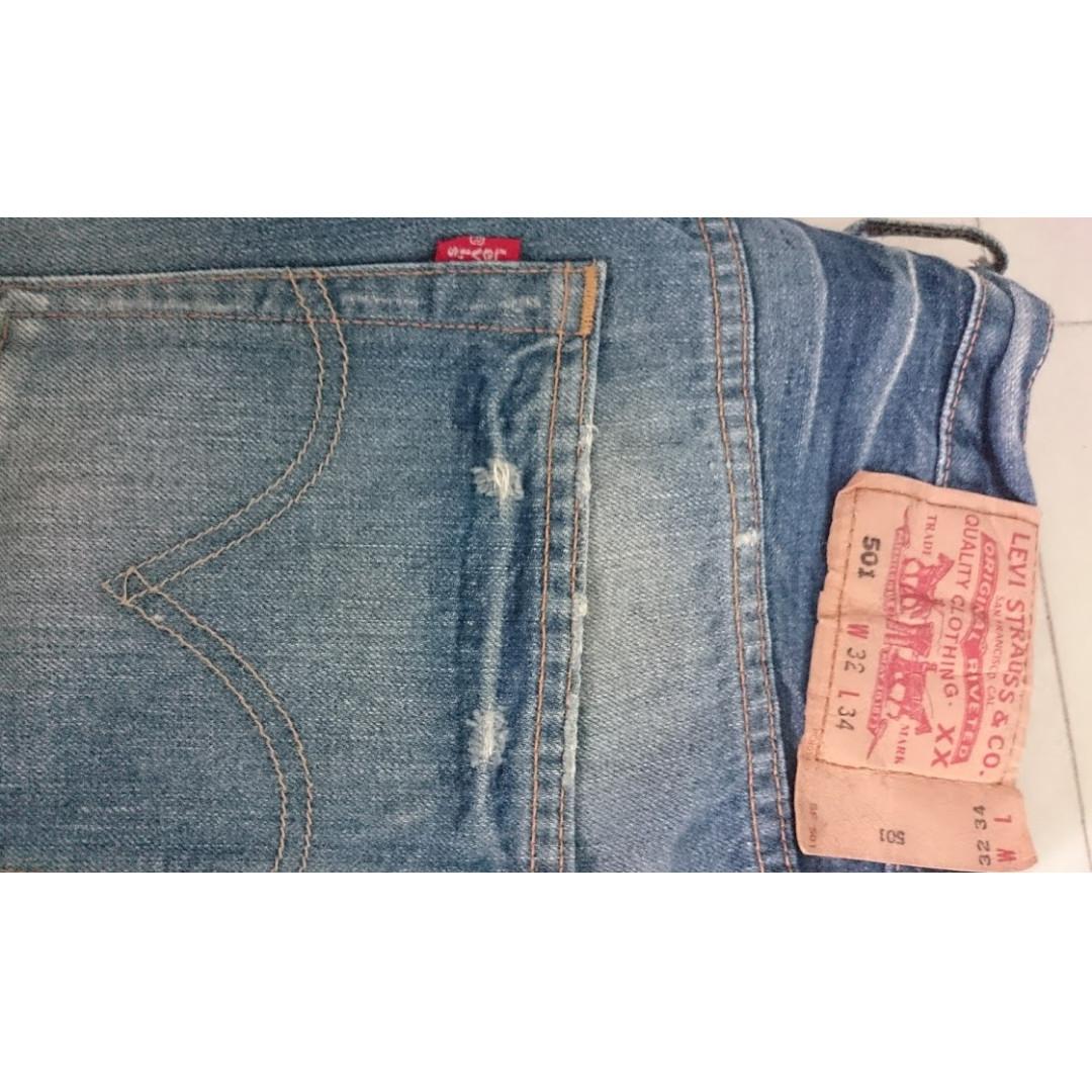 levis 501 w38 l34