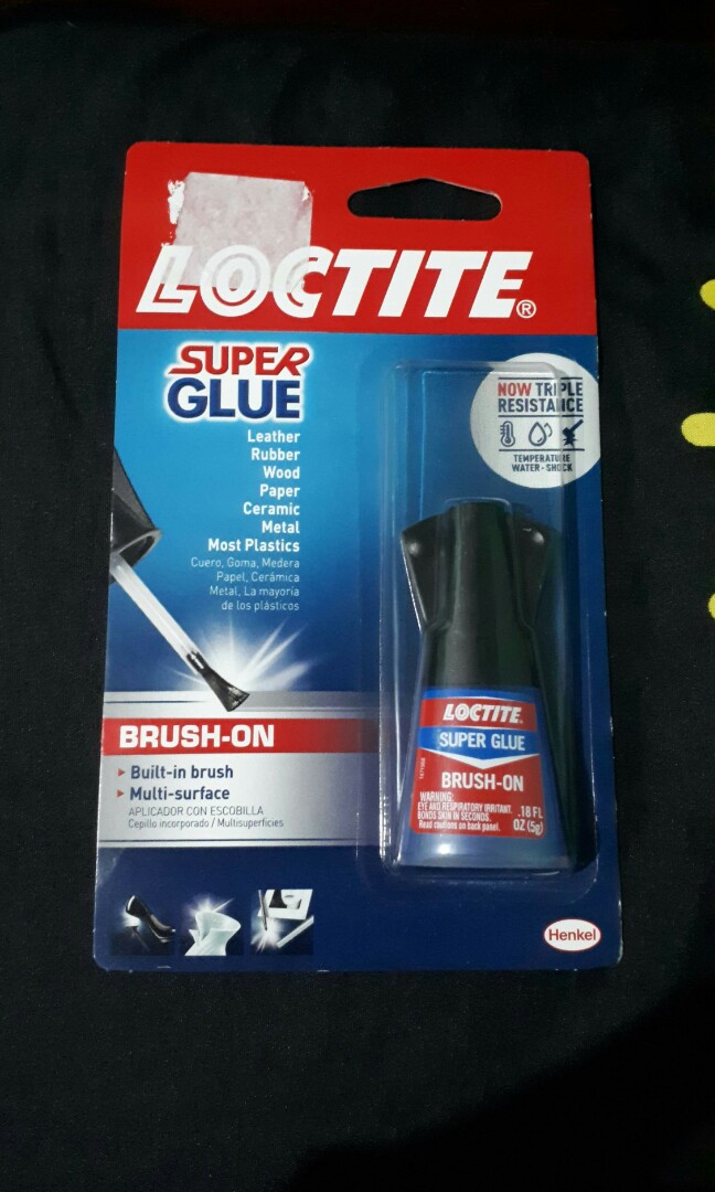LOCTITE (SUPER GLUE) Brush On Liquid, Furniture & Home Living, Cleaning