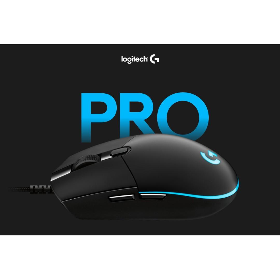 Logitech G Pro Gaming Fps Mouse With Advanced Gaming Sensor Electronics Computer Parts Accessories On Carousell