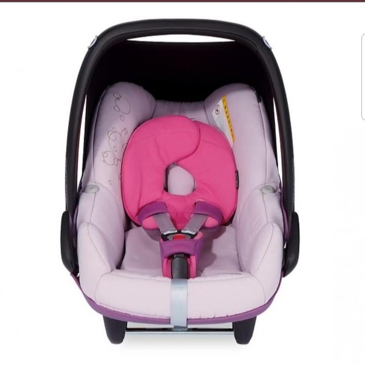 maxi cosi pebble pink car seat