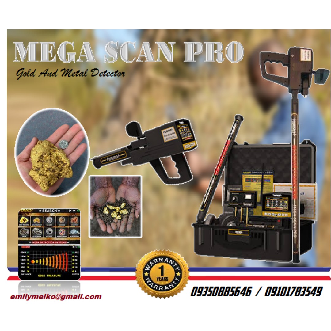 Mega Scan Pro best Gold Metal Detector, Everything Else, Others on Carousell