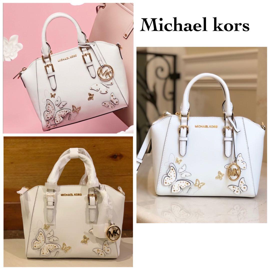 Michael kors mercer medium best sale butterfly