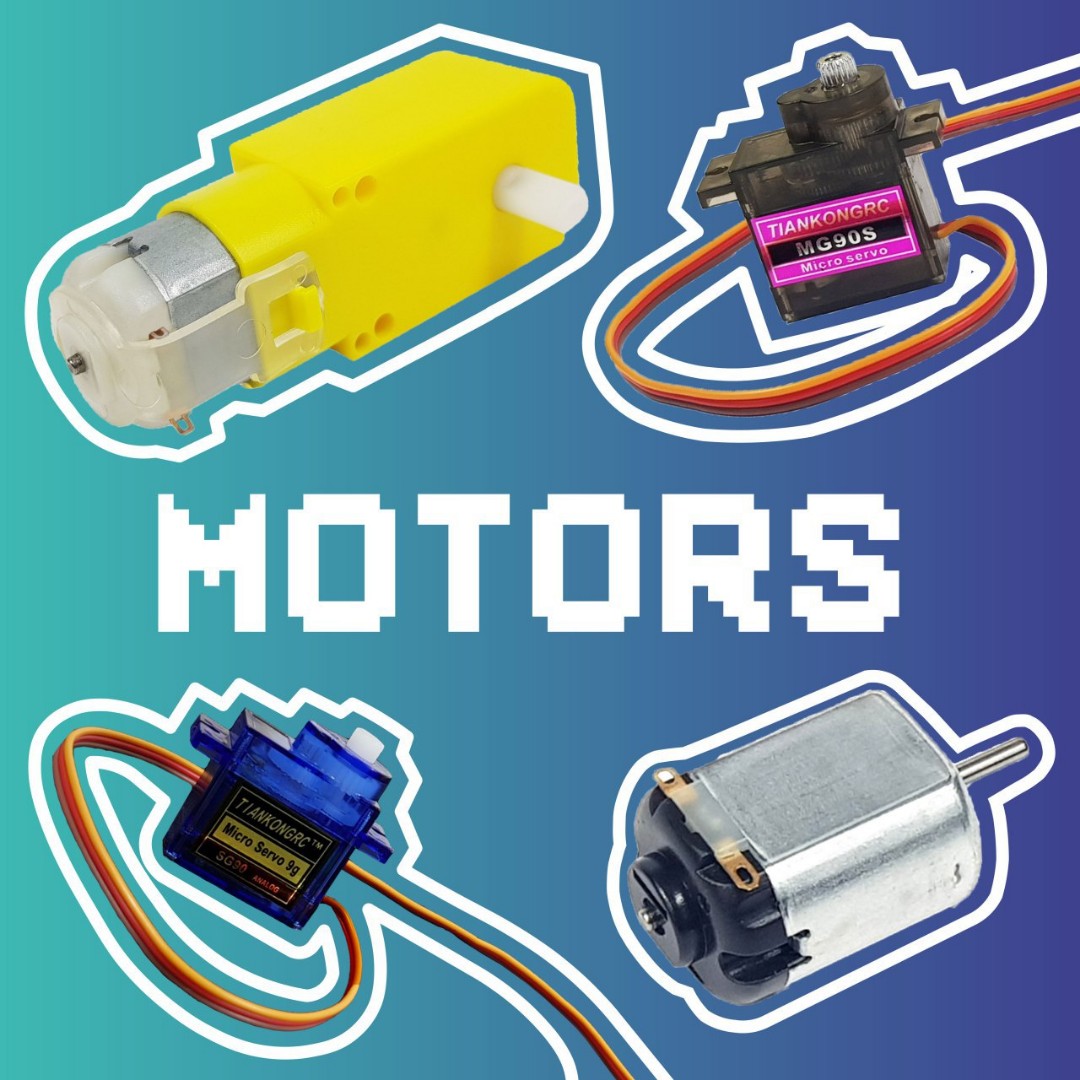 Motor Components - DC Motor, Servo Motor, Electronics, Computer Parts ...