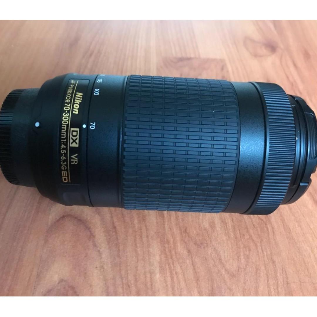 Nikon Af P Dx 70 300mm F 4 5 6 3g Ed Vr Photography Lenses On Carousell