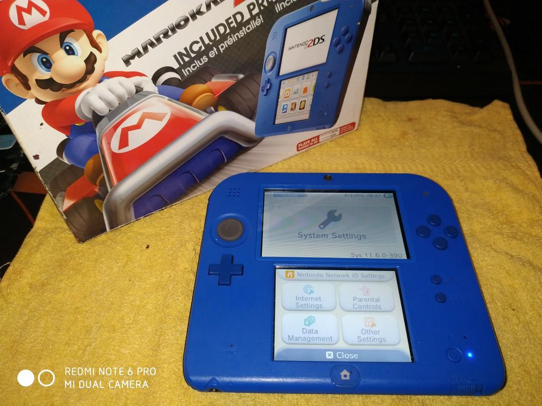 Nintendo 2ds Fully Modded 32gb Sd Card Fullset Video Gaming Video Game Consoles On Carousell