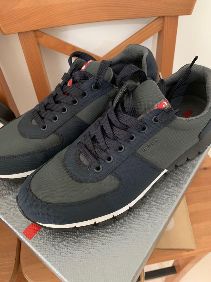 Prada mens sneakers 2019 clearance