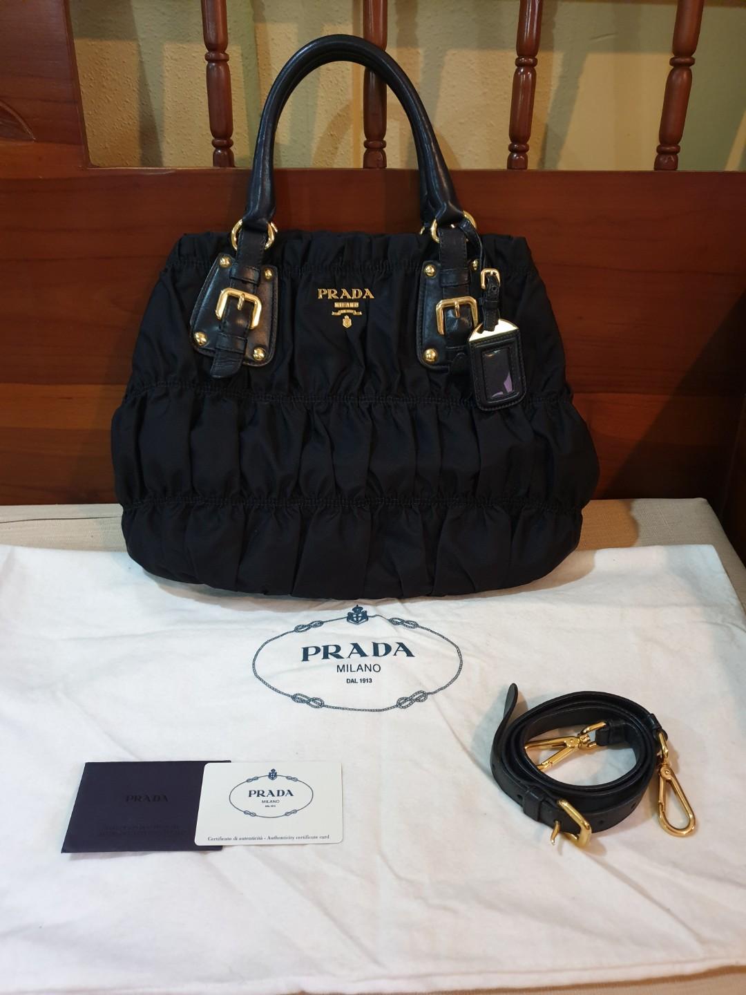 Prada Tessuto Gaufre BN1792, Luxury 