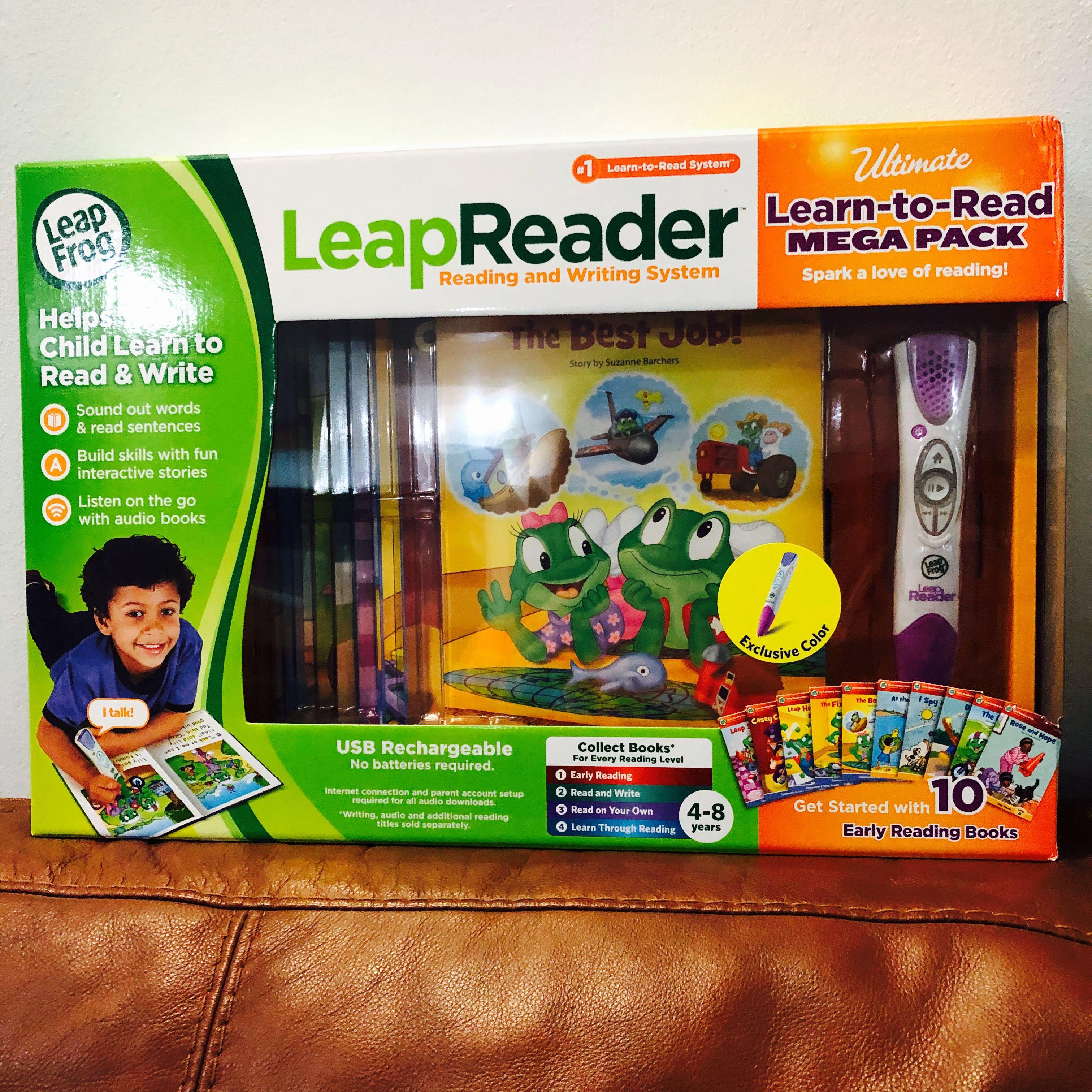 leapfrog learn to read mega pack