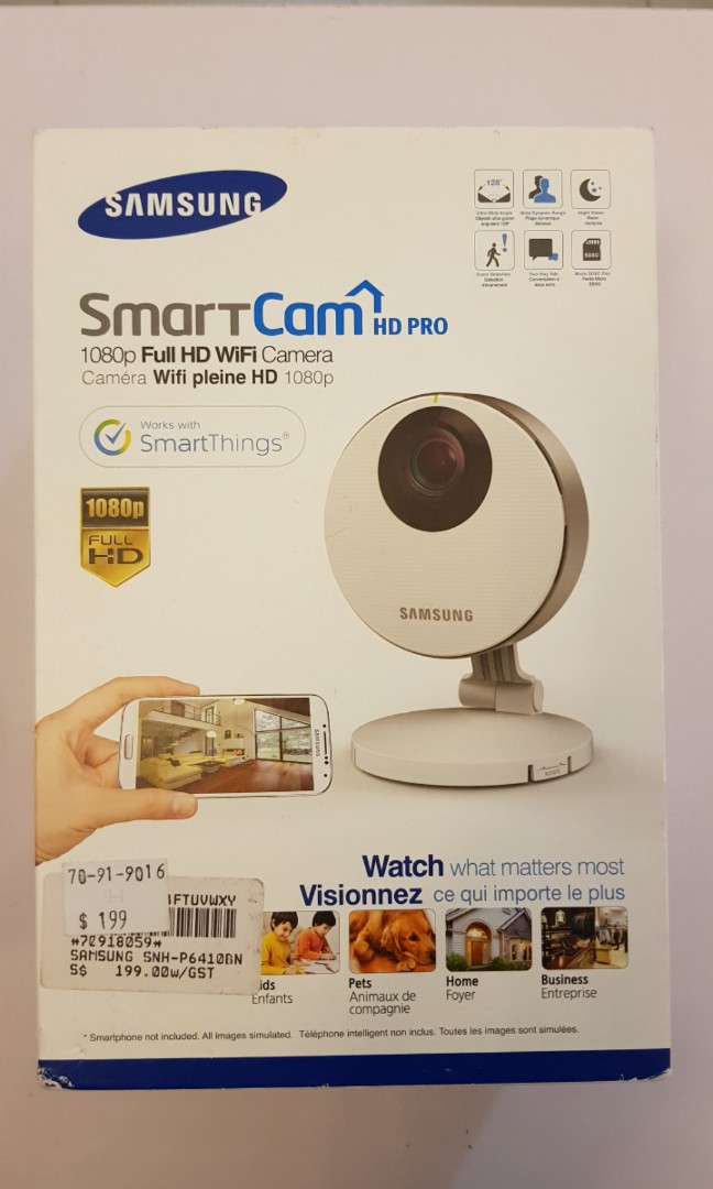 samsung smartcam google home
