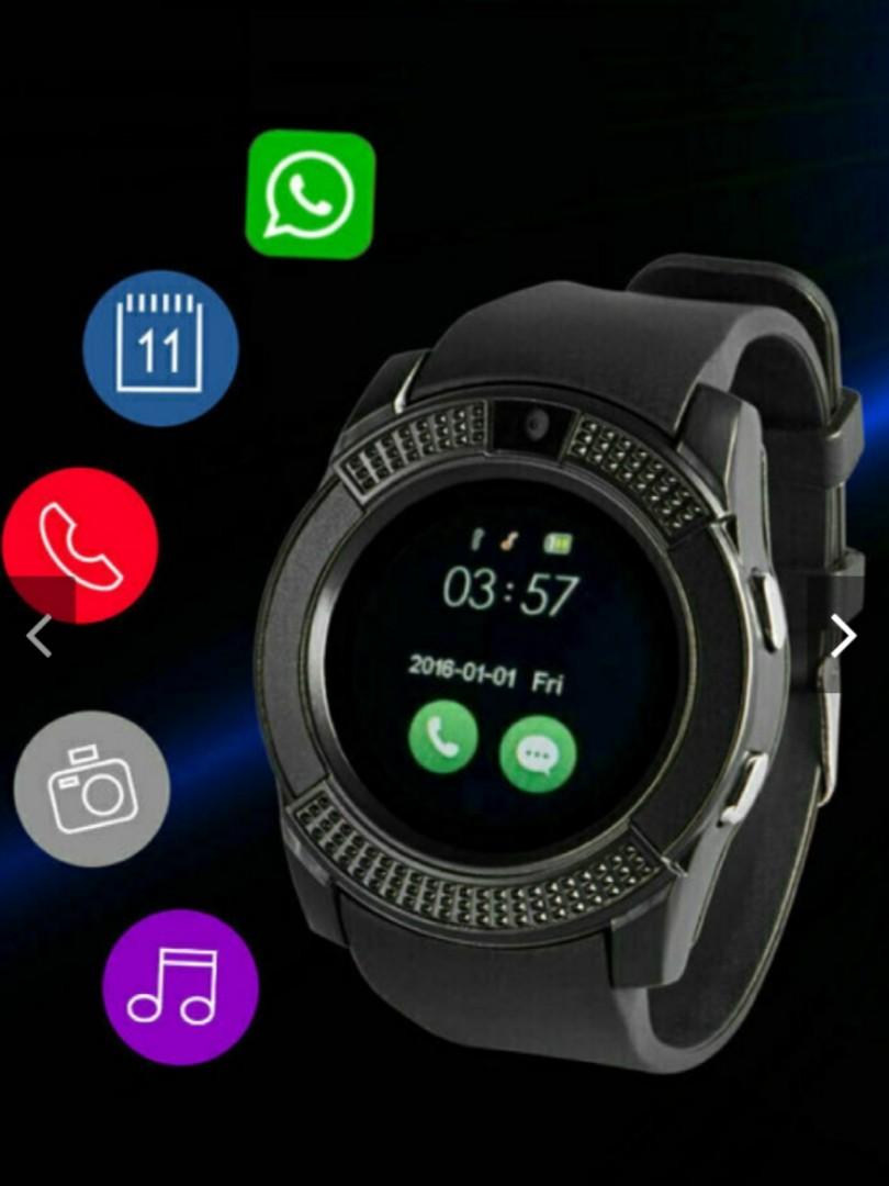 V8 jam best sale tangan pintar