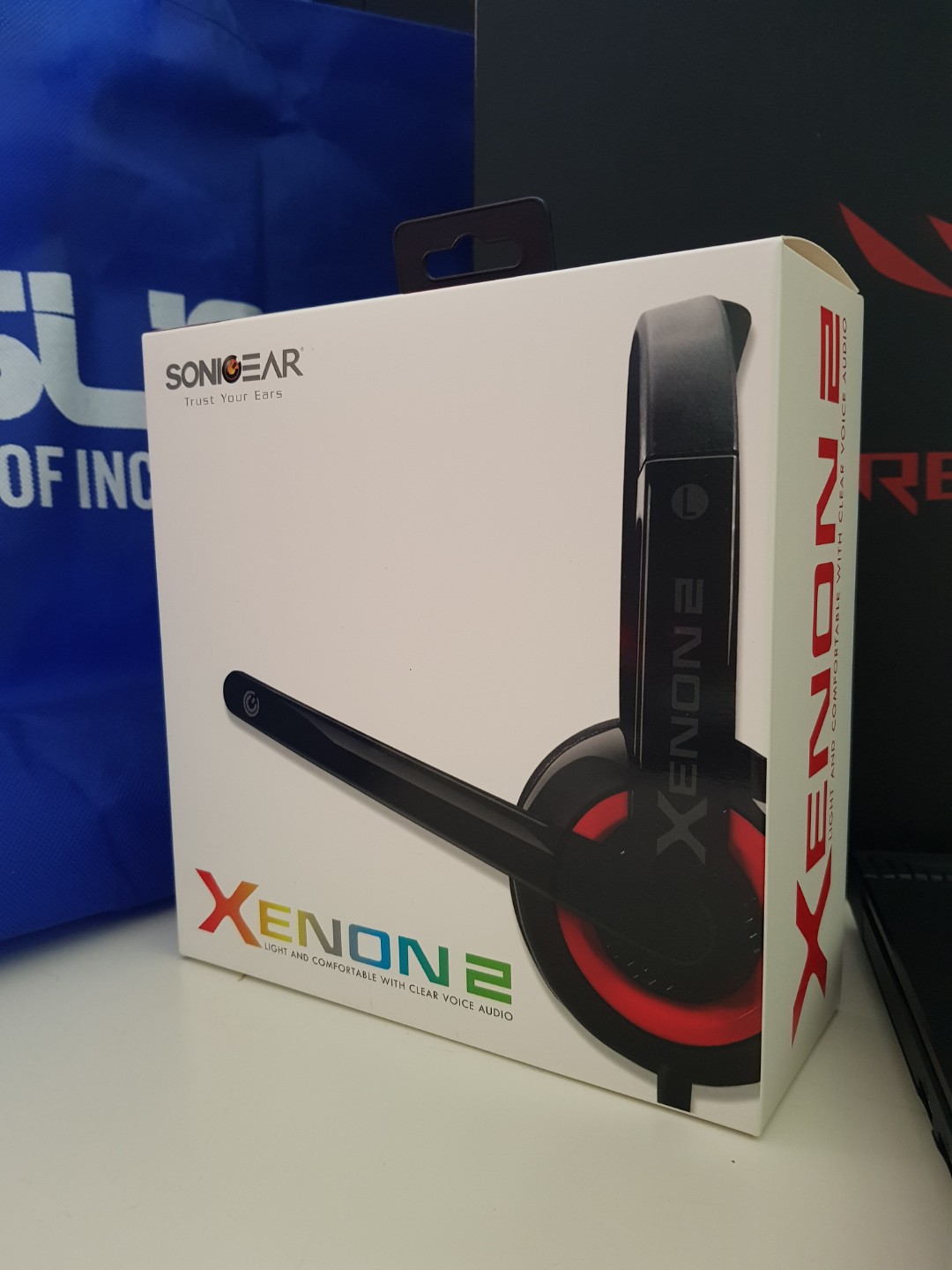 Sonicgear Xenon 2 headset with mic Audio Headphones Headsets