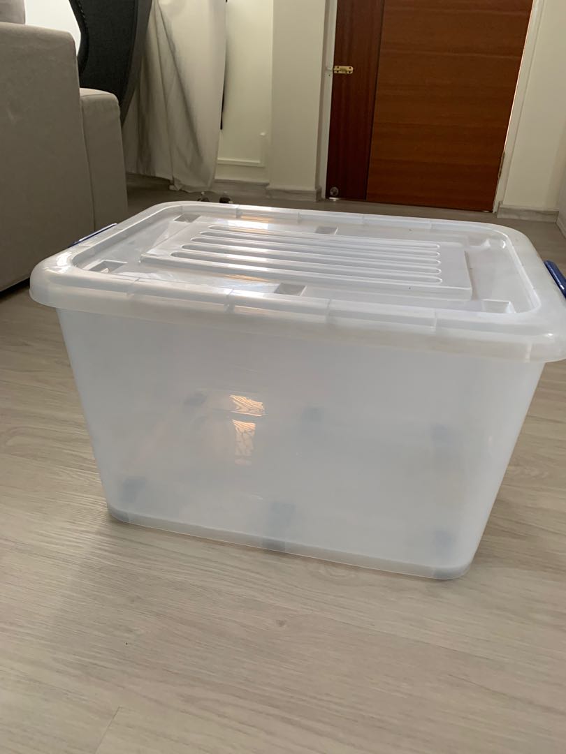 Storage Box with rollers, Furniture & Home Living, Home Improvement
