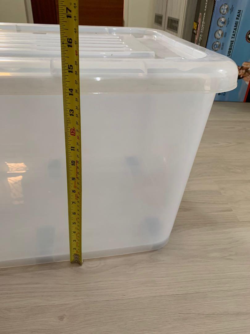 Storage Box with rollers, Furniture & Home Living, Home Improvement