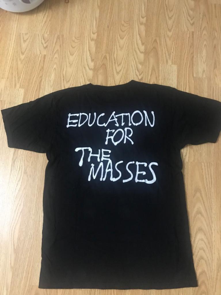 stussy  education for the masses Tシャツ