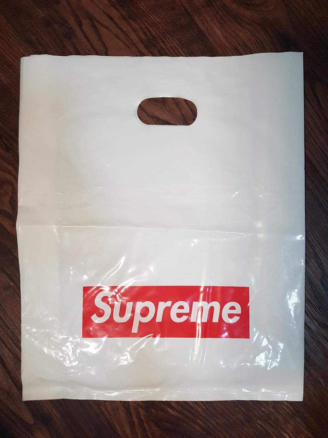 supreme plastic bag
