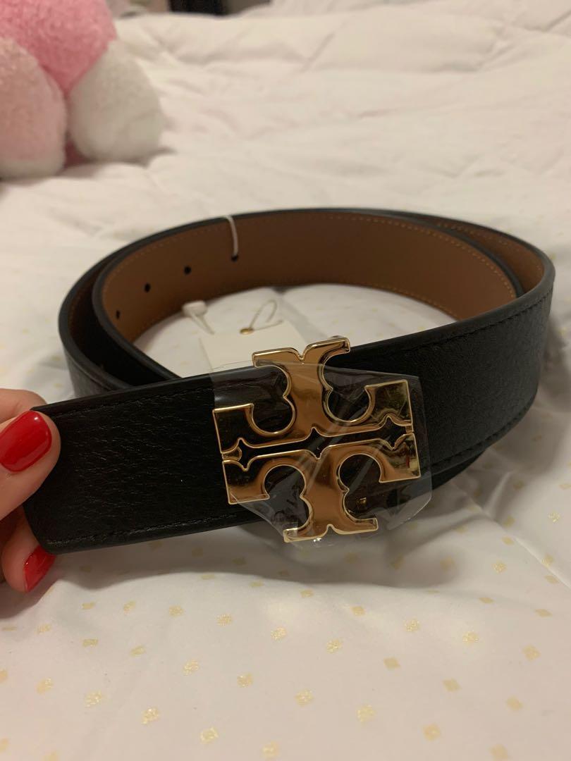 Tory Burch reversible logo belt size S, Women's Fashion, Watches &  Accessories, Belts on Carousell