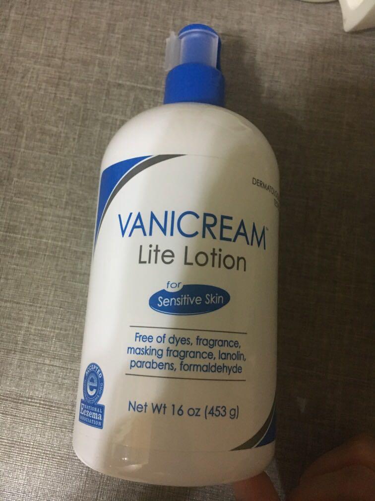 vanicream lite lotion for sensitive skin