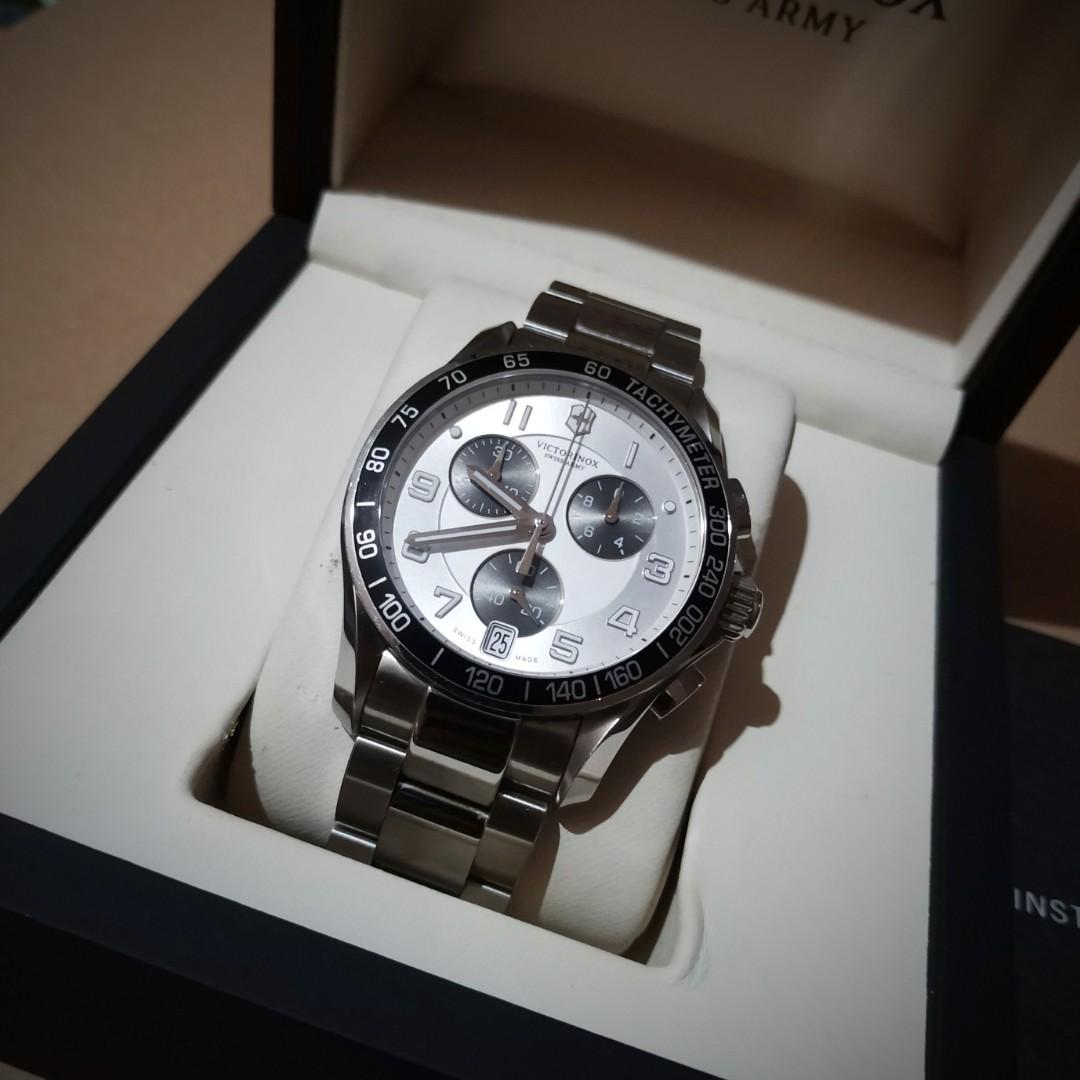 Victorinox Swiss Army Chrono Classic Panda 241495 Original Fesyen