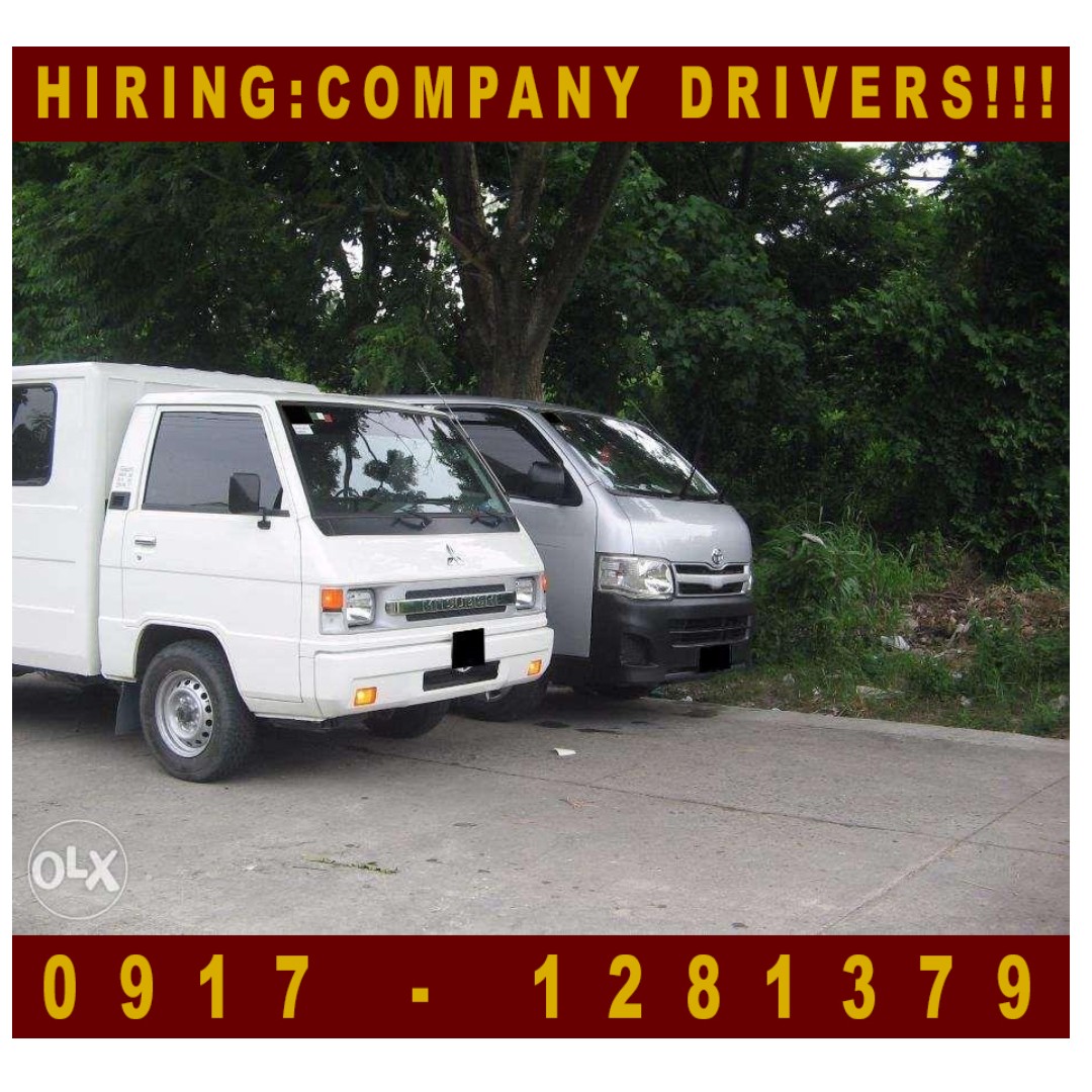 Wanted Company Driver Direct Hiring Full Time n Part Time Also Welcome