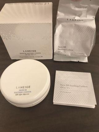 Original Laneige Snow BB Soothing Cushion