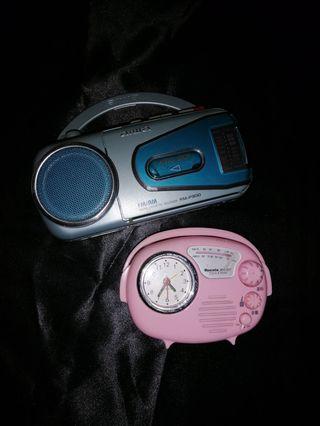SALE!!! AIWA Radio Cassette recorder & Clock Radio