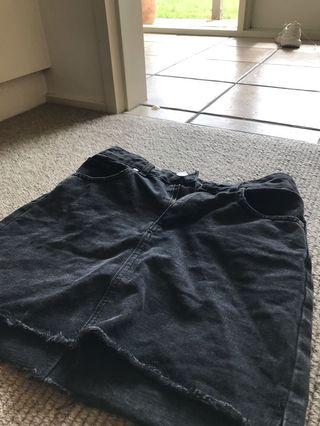 denim skirt