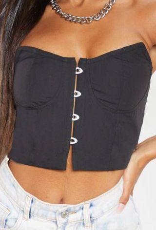 Black Corset Top (size 2)