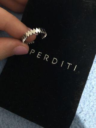 PERDITI authentic silver ring