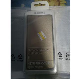 Repriced! Samsung Galaxy A8 (2018) Neon Flip cover