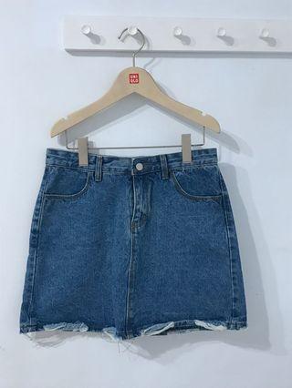 A字裙 牛仔裙