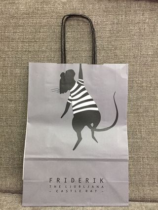 Little Mouse Medium Size 25x18x8cm Paper Bag (Shipped from Slovenia) #goodbyeapril64190438437763110